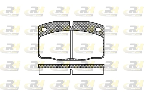 Передние тормозные колодки 1371361 Ford