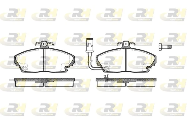 Тормозные колодки Ford 1893401