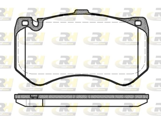 Тормозные колодки Mercedes 0064200720