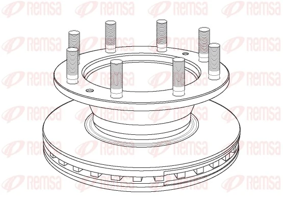 Купить 5022670 Ford Ротор тормозной