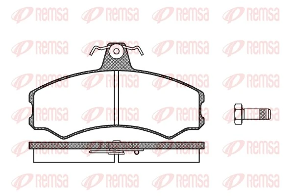 Передние тормозные колодки 500028835 Iveco