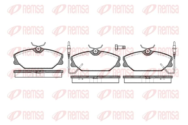Тормозные колодки Renault (RVI) 7701202289