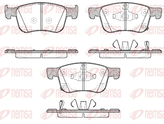 Купить PN8819 Nibk Колодки тормозные