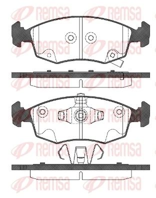 Тормозные колодки Protechnic PRP1693