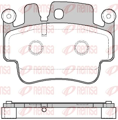 51834265 Massey Ferguson Колодки передние