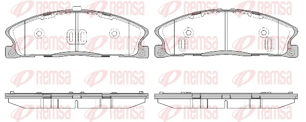 Колодки ASA PMD1611AT цена, от 53.24 USD