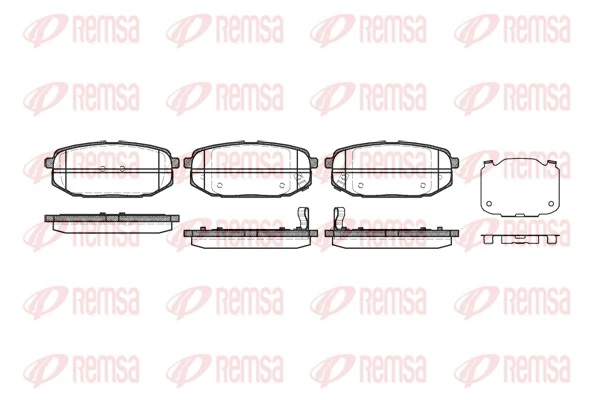 Колодки дисковые  Hyundai/Kia 583023BA12 цена, от 17.36 USD