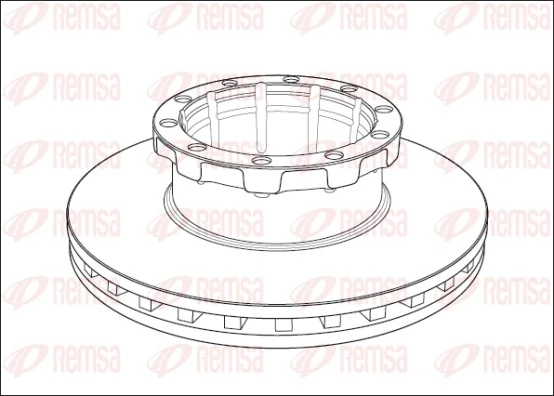 Передние тормозные диски 6274210012 Mercedes
