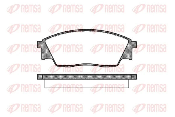 Передние тормозные колодки 26290KA120 Subaru