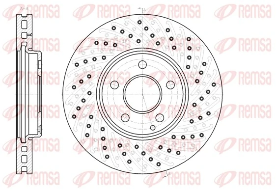 Тормоз дисковый передний Mercedes A2204211712 цена, от 85.58 USD