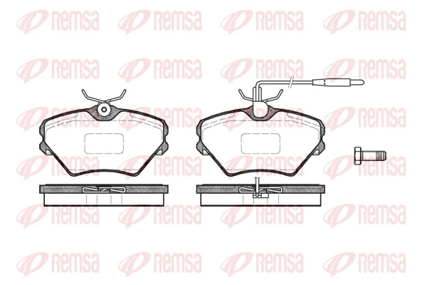 8671016709 Renault (RVI) Колодки передние