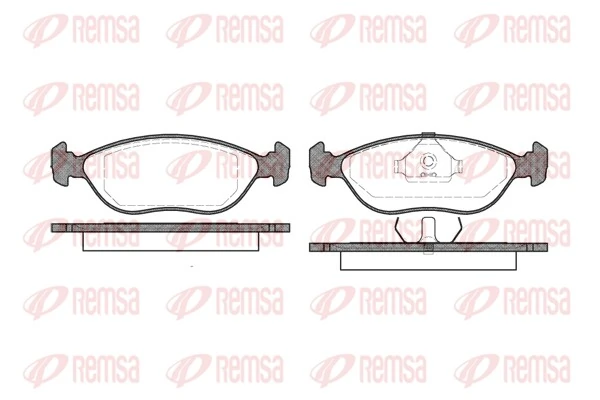 Колодки передние на Volvo 460 L 464
