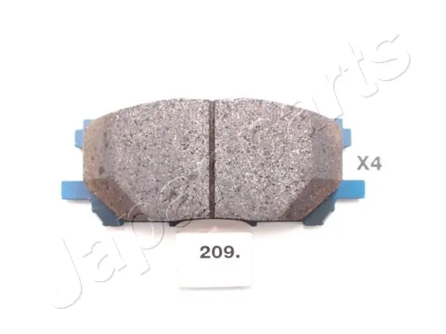 PA209AF Japan Parts Колодки передние