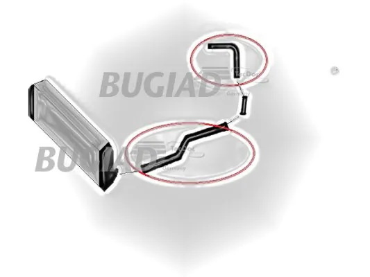 88791 Bugiad Патрубок интеркуллера