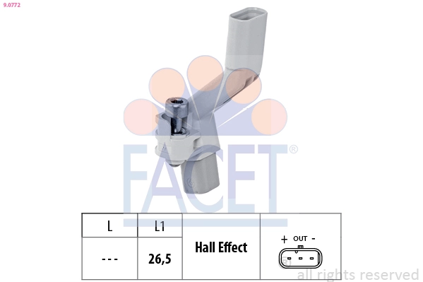 Датчик положения коленчатого вала Volkswagen Golf ALLTRACK VII универсал (BA5, BV5) (2014 - 2020) цена, от 21.45 USD