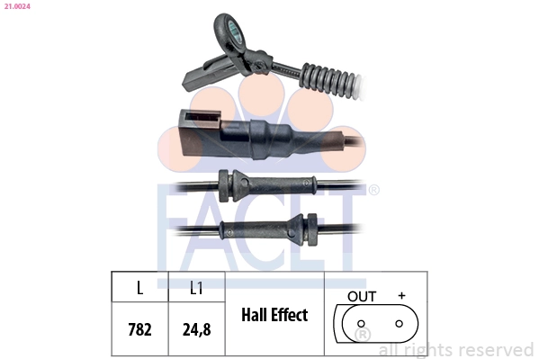 Передний датчик АБС Ford Fiesta Mk5 хэтчбек (JH, JD) (2001 - 2008) цена, от 15.42 USD