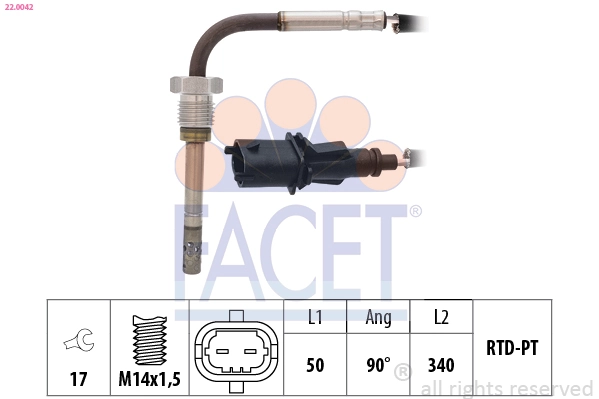 Датчик ОГ в катализаторе Magneti Marelli STS0047 цена, от 58.19 USD