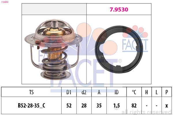 Термостат в сборе Honda 19301P07316