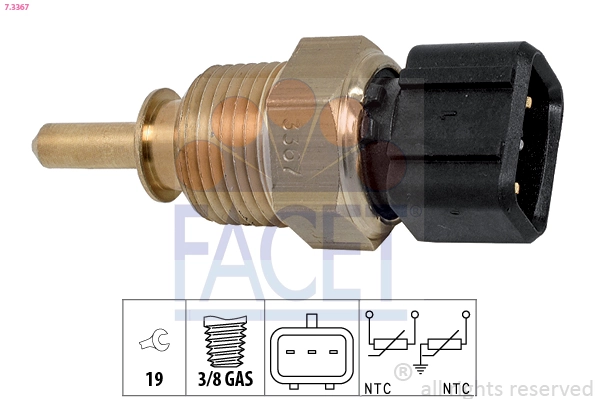 Sensor de temperatura do fluido de esfriamento Hyundai I10  PA