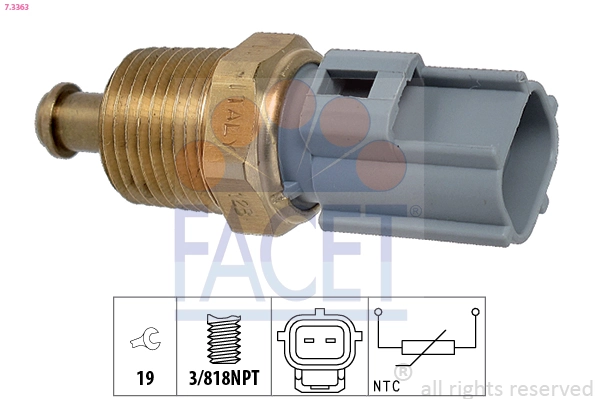 Sensor de temperatura do fluido de esfriamento Ford Transit IV E