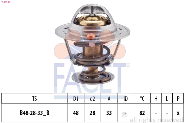 Termostato Toyota Corolla E8