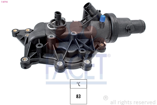  Caixa do termostato Renault Fluence sedan (L3) (2010 - 2026) 