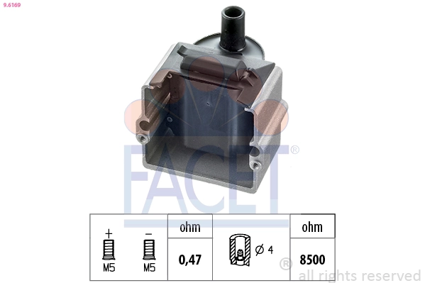 Катушка зажигания на Volkswagen Transporter T3 24, 25, 251