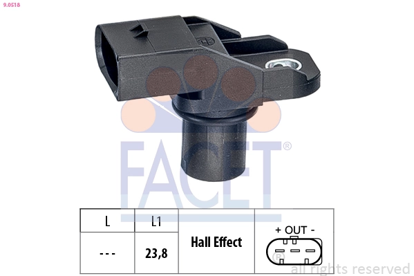 Датчик распредвала SAC122 Magneti Marelli