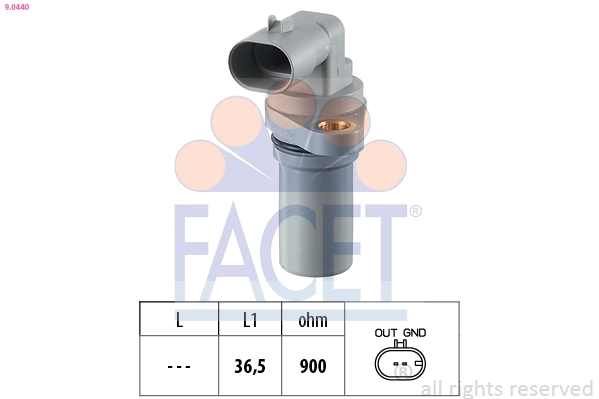 Sensor de posição (de revoluções) de cambota Alfa Romeo 147 937