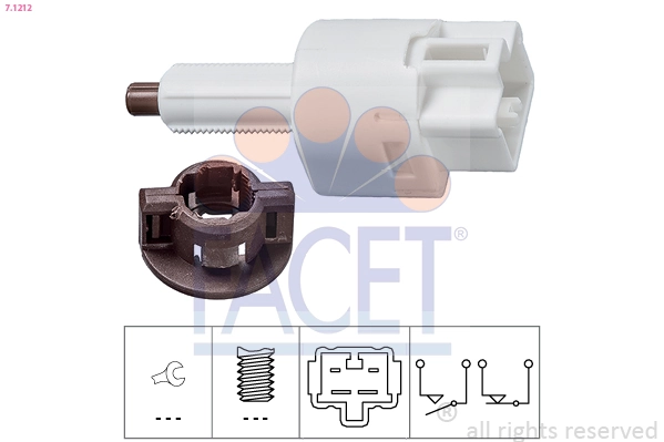 Interruptor Luz De Freno 71212 Facet