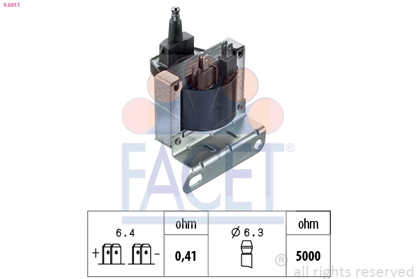 Катушка зажигания 013012080004A Dello/Automega