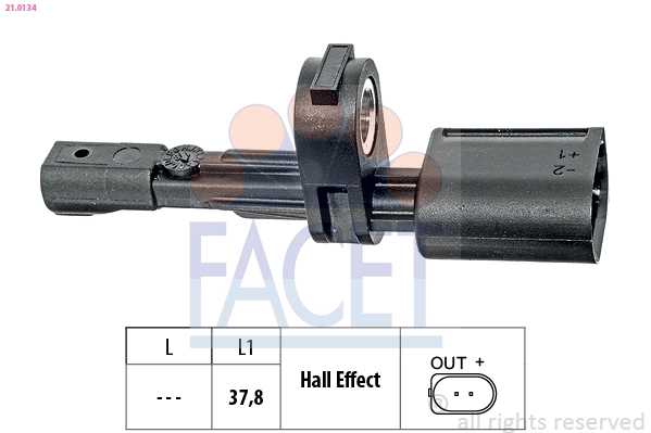 Датчик АБС (ABS) задний AND 30927018 цена, от 8.18 USD