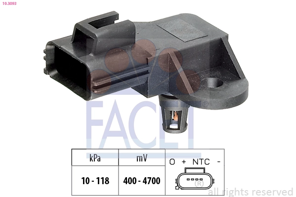 Датчик абсолютного давления в коллекторе Hmpx HMPXS6F9F479AB цена, от 8.91 USD