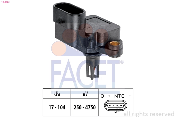Датчик абсолютного давления в коллекторе AND 42905006 цена, от 19.24 USD