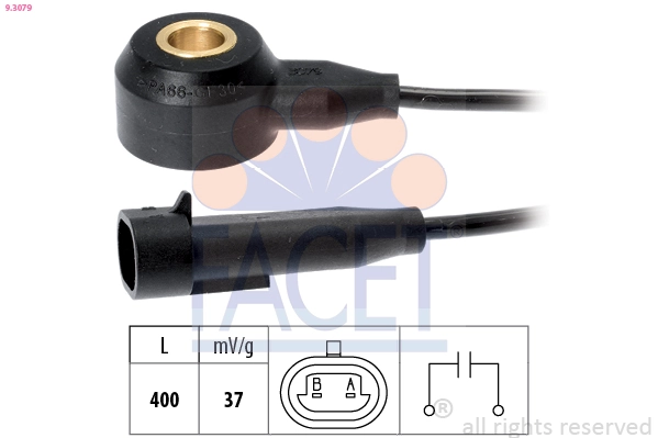 Sensor de detonação Opel Zafira A F75