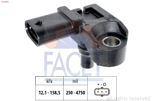 Датчик абсолютного давления в коллекторе AND 30907255 цена, от 12.06 USD
