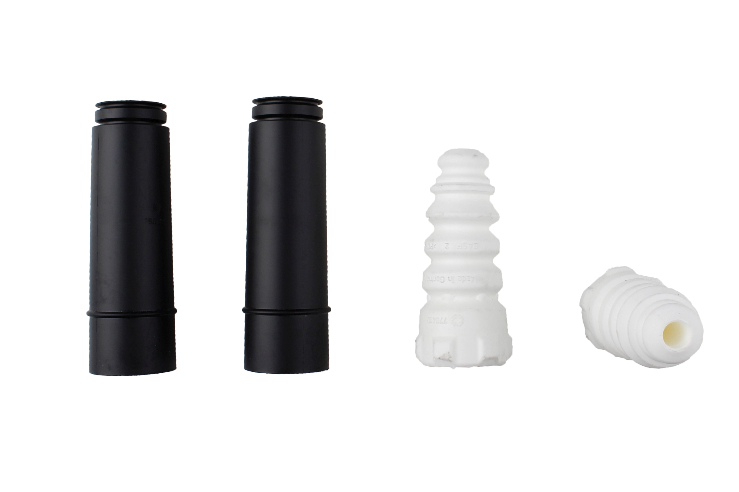 Pára-choque (grade de proteção) de amortecedor traseiro + bota de proteção Volkswagen Tiguan 1 5N1, 5N2