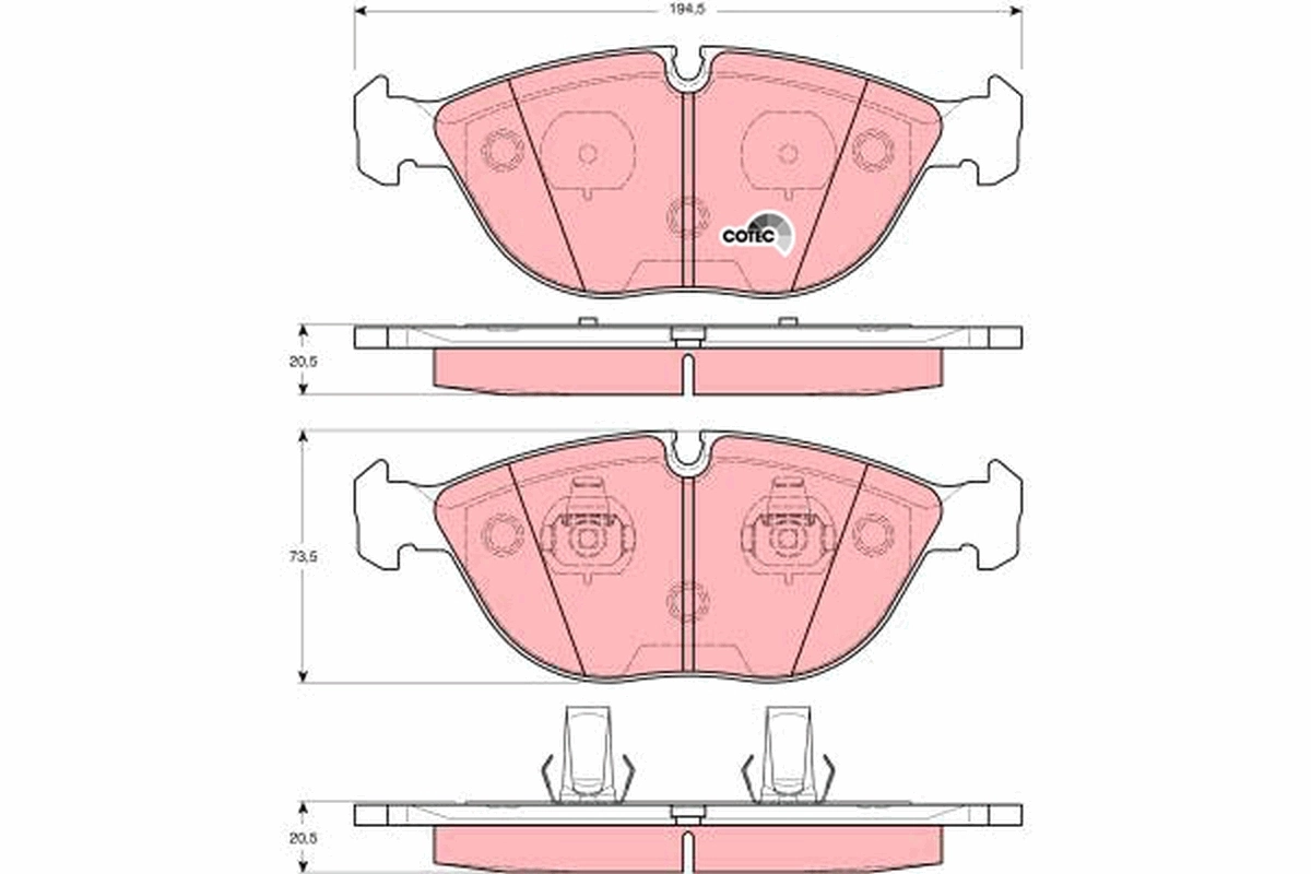 Колодки Volkswagen Golf IV хэтчбек (1J1) (1997 - 2008) цена, от 50.62 USD
