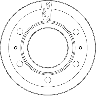 7187567 Iveco Дисковый тормоз