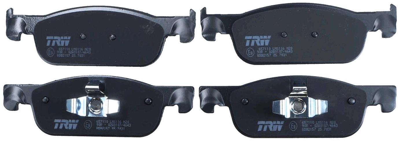 GDB2157 TRW Колодки передние