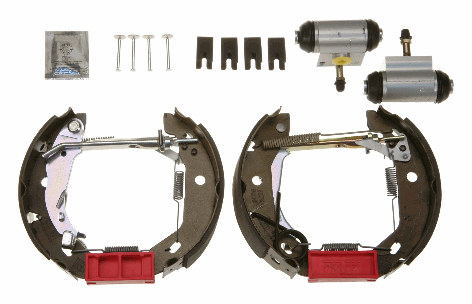 Задние барабанные колодки LS1841 Polcar