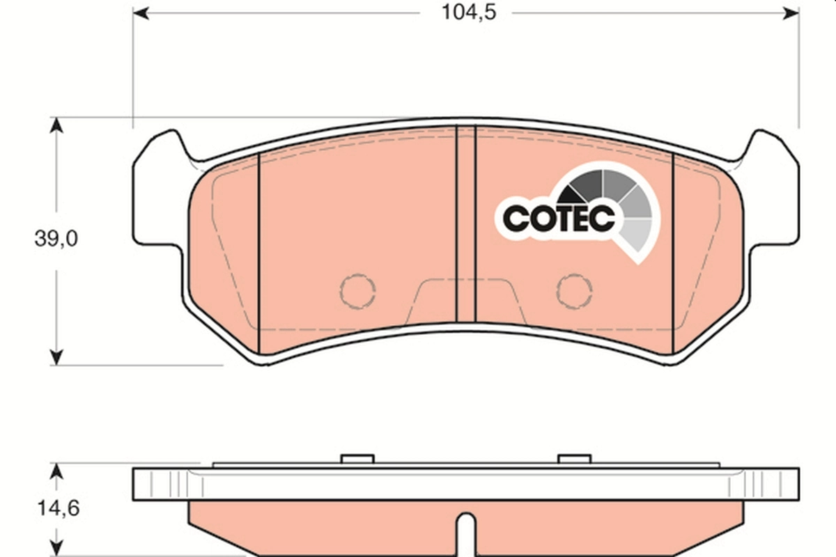 Колодки дисковые  Chevrolet Lacetti седан (J200) (2003 - 2013) цена, от 11.36 USD