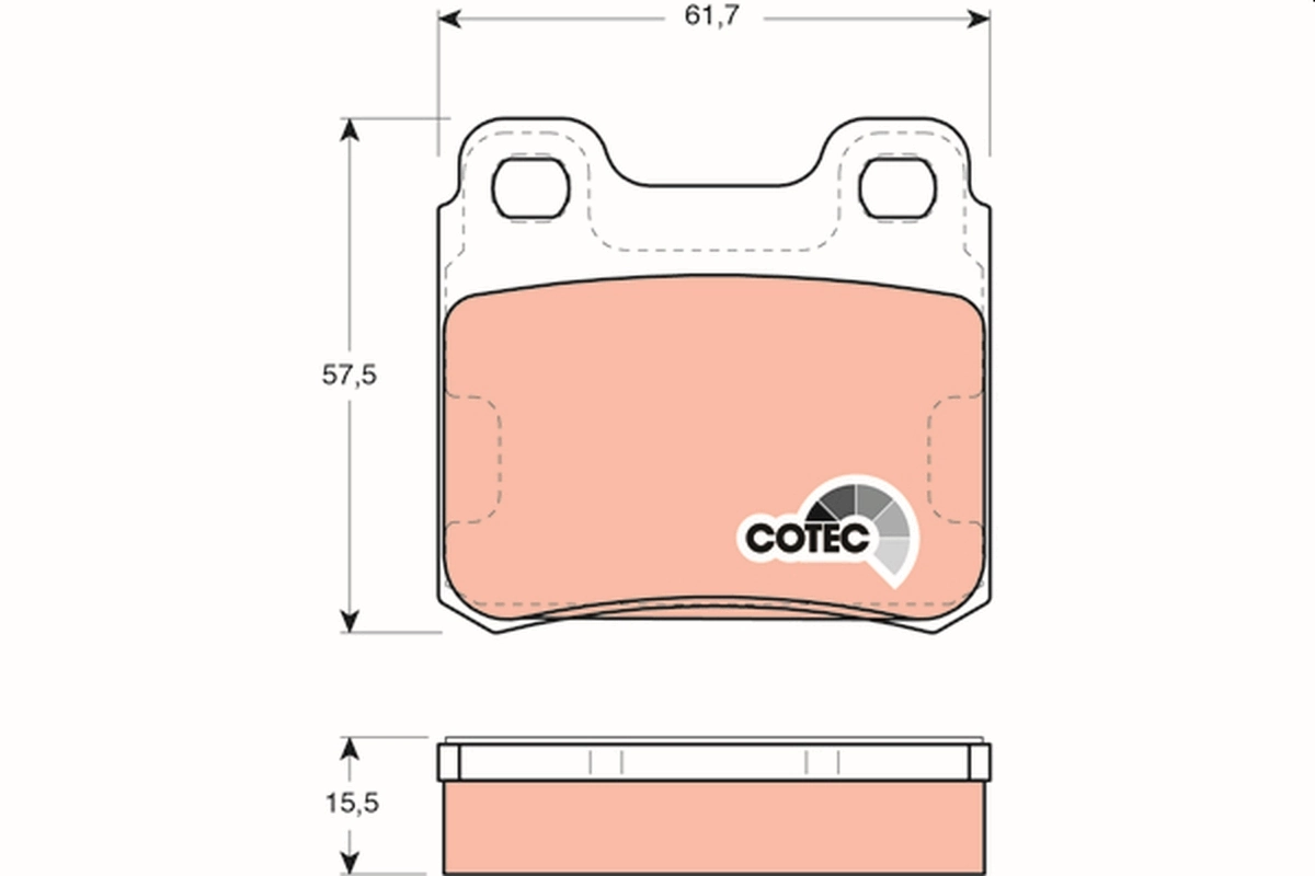 Купить Задние тормозные колодки Опель Астра F 53, 54, 58, 59