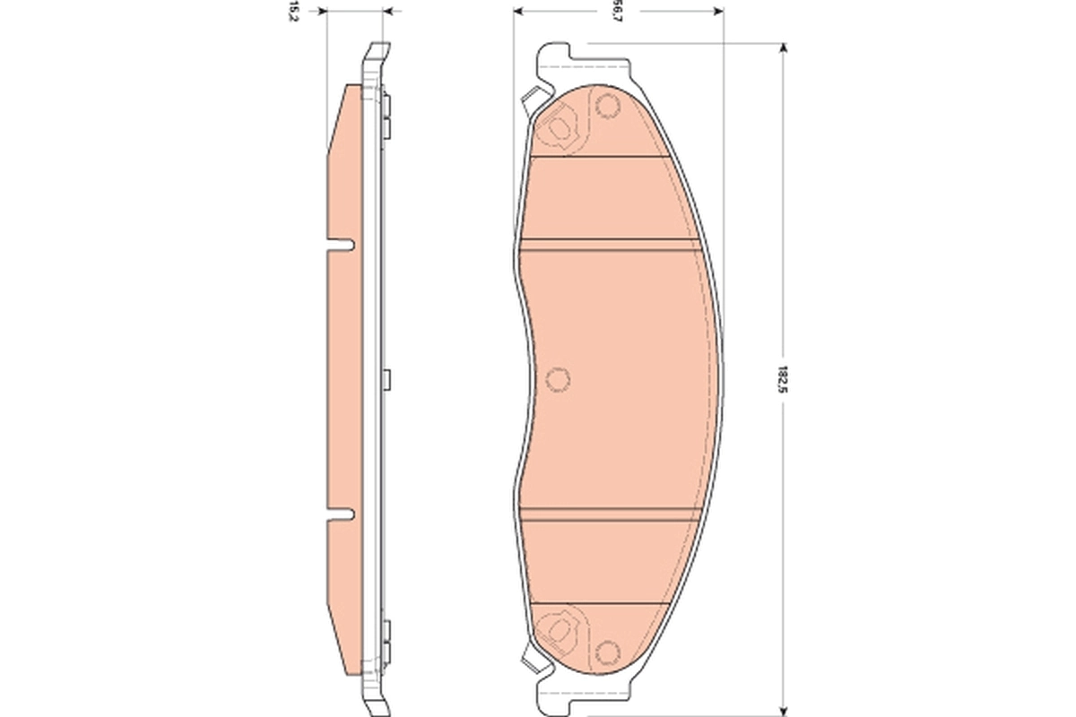 Колодки General Motors 88967250 цена, от 29.27 USD