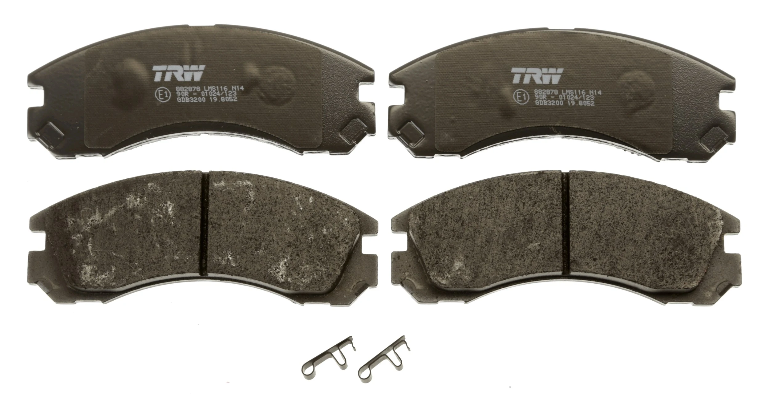 Sapatas do freio dianteiras de disco Mitsubishi Outlander 1 CU