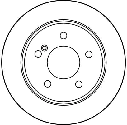 Disco do freio traseiro Mercedes C W201