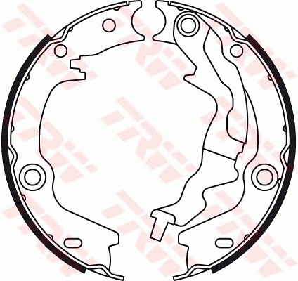  Колодки ручника KIA Rio 2