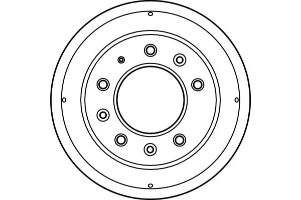 194881 Maxgear Тормозной барабан