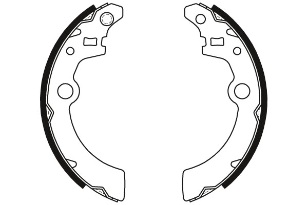 Барабанные колодки Japan Cars C08021JC