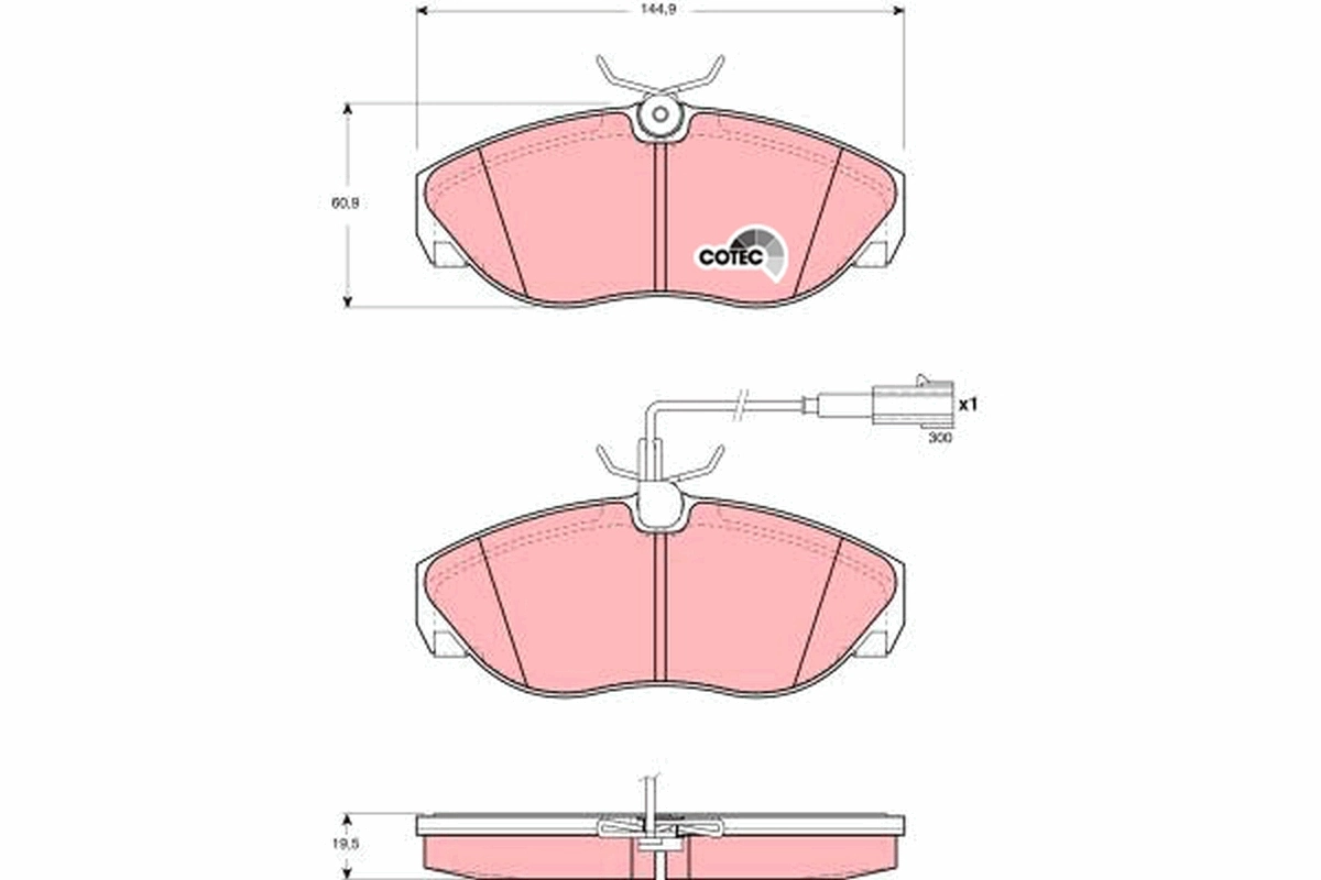 Колодки GP GPR01396S цена, от 23.82 USD